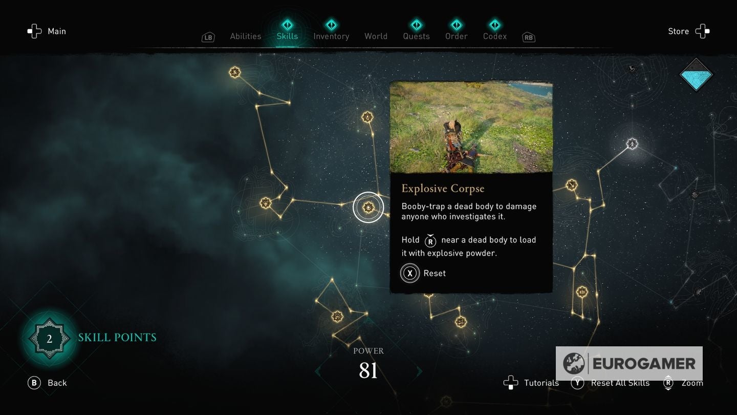 Assassin's Creed Valhalla skills list and best skill